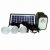 Kit Solar Lampa U, Lanterna LED 1W, USB, 3 Becuri, 6V 4Ah GDLite3 GD7