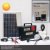 Kit Solar Lanterna LED, 3 Bec, Radio, SD, 12V 8A, 12V 220V YJ1980TSYK