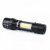 Mini Lanterna LED 1W+1W COB LED cu Zoom si Clips Prindere pe Baterii