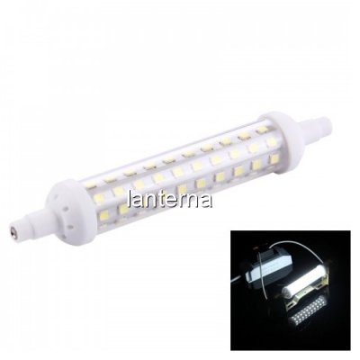 Bec 80LED 9W R7S 118mm 800lm Rece inlocuitor Bec Proiector Halogen