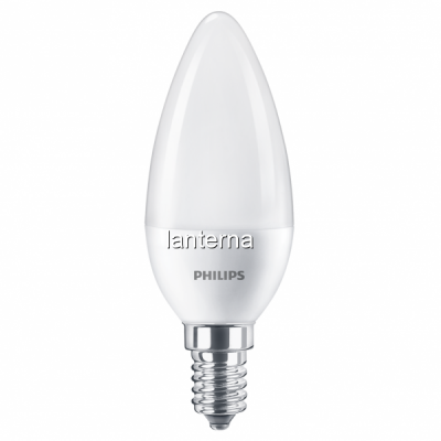 Bec cu LED B38 Philips 7W 60W E14 CW 4000K 830LM MNR1872