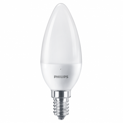 Bec cu LED B39 Philips 3W 25W E14 WW 2700K 250LM MNR5097