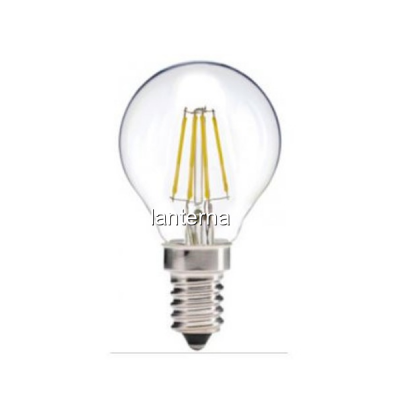 Bec cu LED Filament G45 4W E14 2700K MNR1435