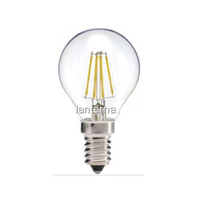 Bec cu LED Filament G45 6W E14 2700K MNR288