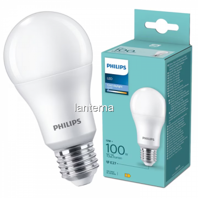 Bec cu LED PH A60 13W 100W E27 CDL 6500K 1521LM MNR6896