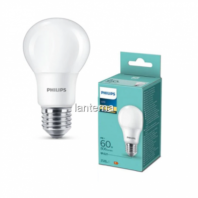 Bec cu LED PH A60 8W 60W E27 CW 4000K 806LM MNR7350