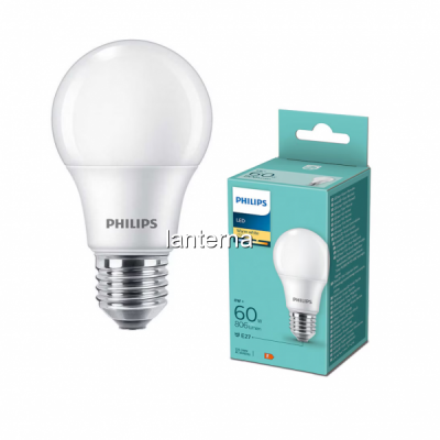 Bec cu LED PH A60 8W 60W E27 WW 2700K 806LM MNR5619