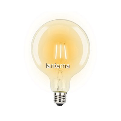Bec LED Filament 4W 350LM Edison Vintage Alb Cald E27 G125