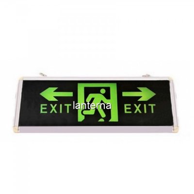 Indicator Luminos EXIT Stanga Dreapta LED Acumulator 355x145mm 1Fata WT