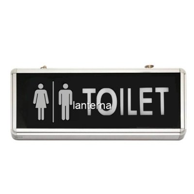 Indicator Luminos Toilet Unisex cu LED si Acumulator 36x14x3cm MJ08