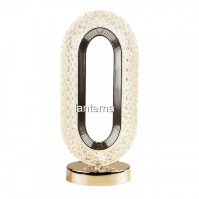 Lampa Diamond Crystal LED Aurie la USB cu 3 temperaturi de culoare DNC65668