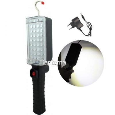 Lampa Lucru 34LED, Acumulator, Magnet si Carlig Agatare 220V ZJ859