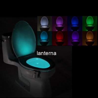 Lampa Luminoasa Vas Toaleta cu LED si Senzor de Lumina Lightbowl