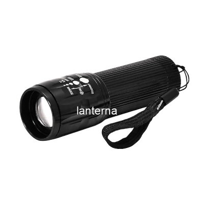 Lanterna de Mana Metalica Zoom LED 1W pe baterii EC86 19A026 XXM
