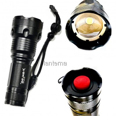 Lanterna LED 10W Zoom Incarcare USB Acumulator 26650 BLP09P50 XHP50