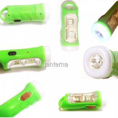 Lanterna LED 1W cu Acumulator si Panou 2 LEDuri 1W Yawang YW1502