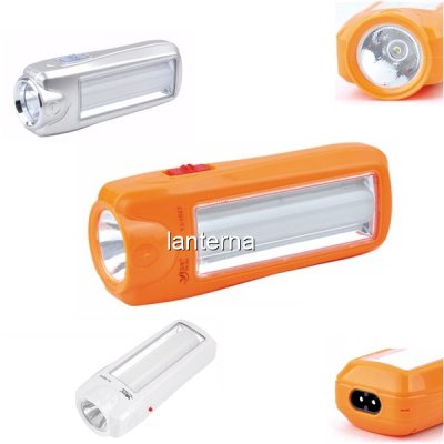 Lanterna LED 1W cu Acumulator si Tub Luminos LED Yajia YJ1027