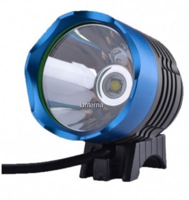 Lanterna LED 5W pentru Cap si Bicicleta cu 4 Acumulatori 18650