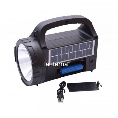 Lanterna LED 5W Radio Panou Solar USB BL12SLT 19A066 XXM