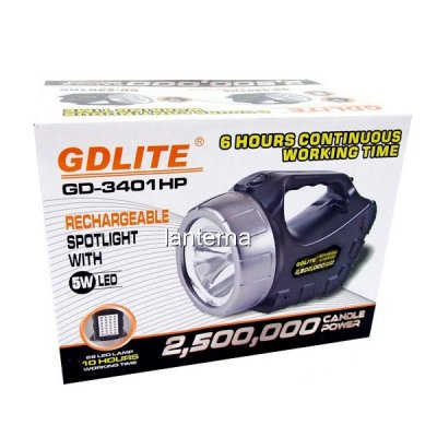 Lanterna LED 5W Reincarcabila GdLite GD3401HP