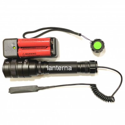 Lanterna LED 5W Tactica Arma Zoom 220V Acumulatori 18650 XHP50 MMCP59