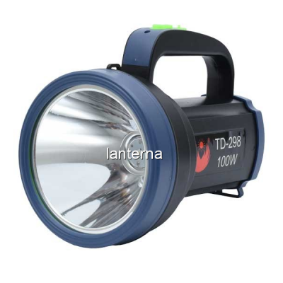 Lanterna LED TD-298 100W 3 Faze Lumina Acumulator LI-Po 19A084 XXM