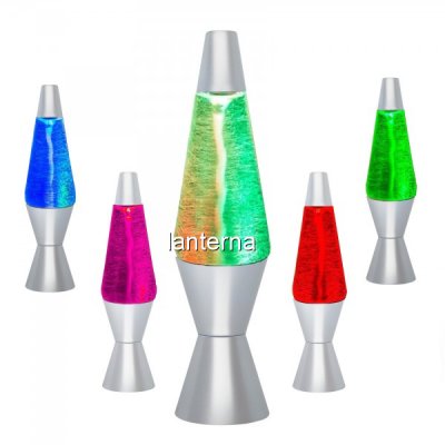 Lava Lamp Lampa Decorativa Efect Tornada Multicolor 32cm 220V