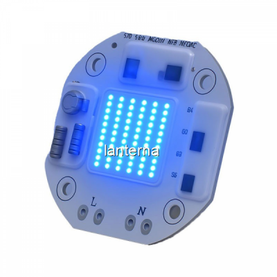 Pastila LED COB 50W cu Lumina Albastra 220V AC / XSY-5454 20C069 XXM