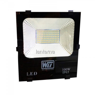 Proiector LED 100W 105LEDuri SMD Alb Cald IP65 220V WT