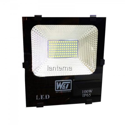 Proiector LED 100W 105LEDuri SMD Alb Rece IP65 220V WT