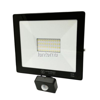 Proiector Multi LED 50W cu Senzor Miscare 6400K IP65 UB60279 TK