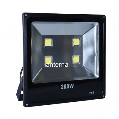 Proiector Slim cu LED SMD Alb Rece IP66 200W 4x50W 220V XXM