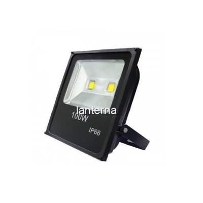 Proiector Slim LED 100W Alb Rece 6500K 220V 2x50W PRO1010-22100 XXM