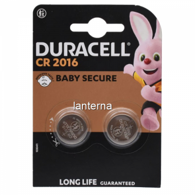 Set 2 Baterii Duracell LI-ION 3V CR20162 9F030 XXM