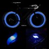 Set 4 Lumini Hot Wheels LED Albastru Decorativ pentru Spite Bicicleta