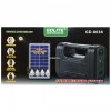 Kit cu Panou Solar, USB si Becuri LED, 6V4Ah GD8038