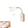 Lampa cu Brat Flexibil Telecomanda Lamp Holder Converter E27 220V