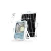 Lampa LED cu Panou Solar, Telecomanda, Senzor 6500K 100W LEDLPS10024W XXM