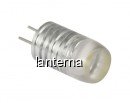 BEC Economic LED tip BULB G4 1W Lumina Alba Rece