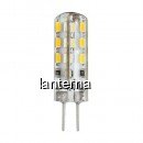 Bec LED 2W 24LED SMD Bulb 12V G4 Alb Rece