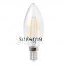 Bec LED cu Filament C35 2W E14 4000K MNR2525