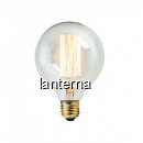 Bec LED Filament 8W Decorativ Edison Vintage Alb Cald E27 G95