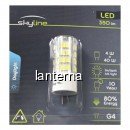 Bec LED SMD 4W Bulb Alb Rece 6500K G4 12V Skyline SL1387