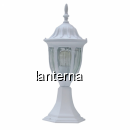 Felinar Cu Picior pentru Gradina Alb 220V 60W IP43 SPN3260