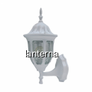 Felinar de Perete pentru Gradina Alb 220V 60W IP43 SPN3270