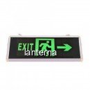 Indicator Luminos EXIT la Dreapta LED Acumulator 355x145mm 1 Fata WT