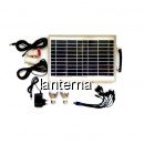 Kit Incarcare Solara cu Panou Fotovoltaic, Becuri si USB WY1210