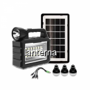Kit lanterna cu panou solar power bank 3 becuri Cclamp CL-26 NNN