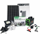 Kit Solar de Iluminat Panou Solar Proiector LED 4Becuri 6V GD150LIGHT