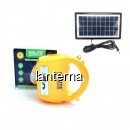 Kit Solar Lanterna cu Radio MP3 Card Reader si USB Gdlite GD7655B